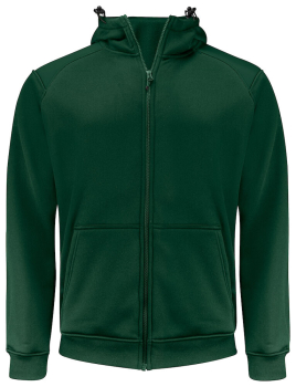2133 KAPUZENJACKE FULL ZIP MIT KONTRASTELEMENTEN